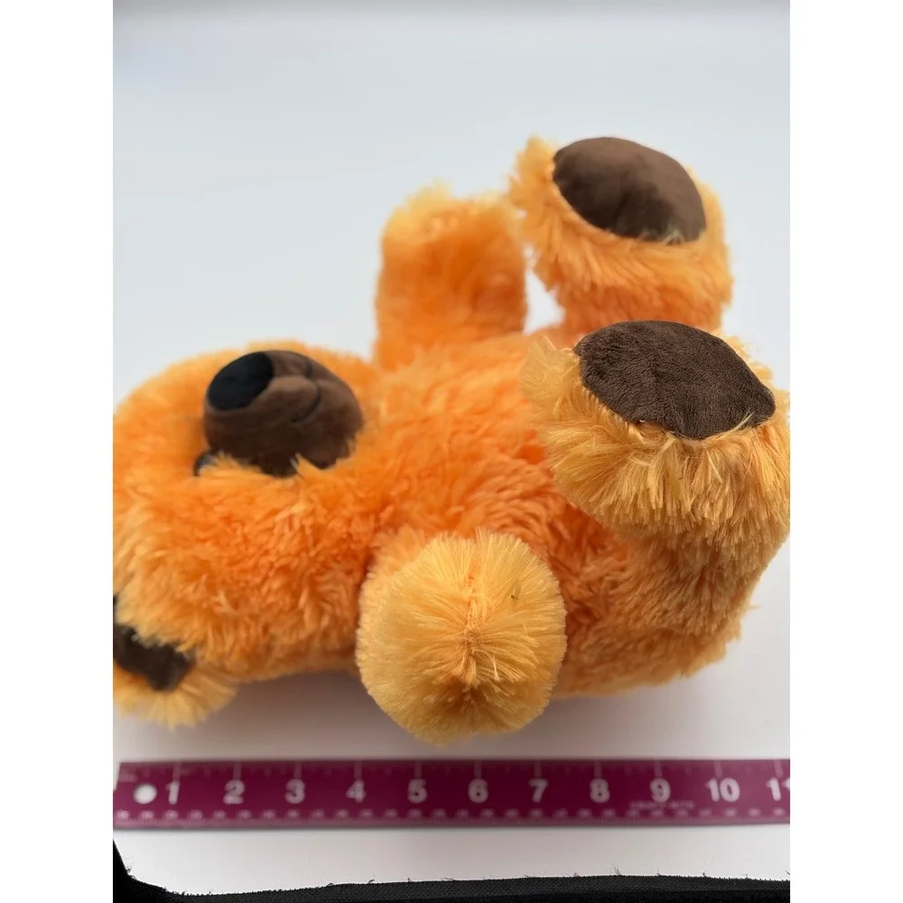 Sugar Loaf Orange Teddy Bear Plush Toy Stuffed Animal Soft Fluffy Vintage Cute!‎